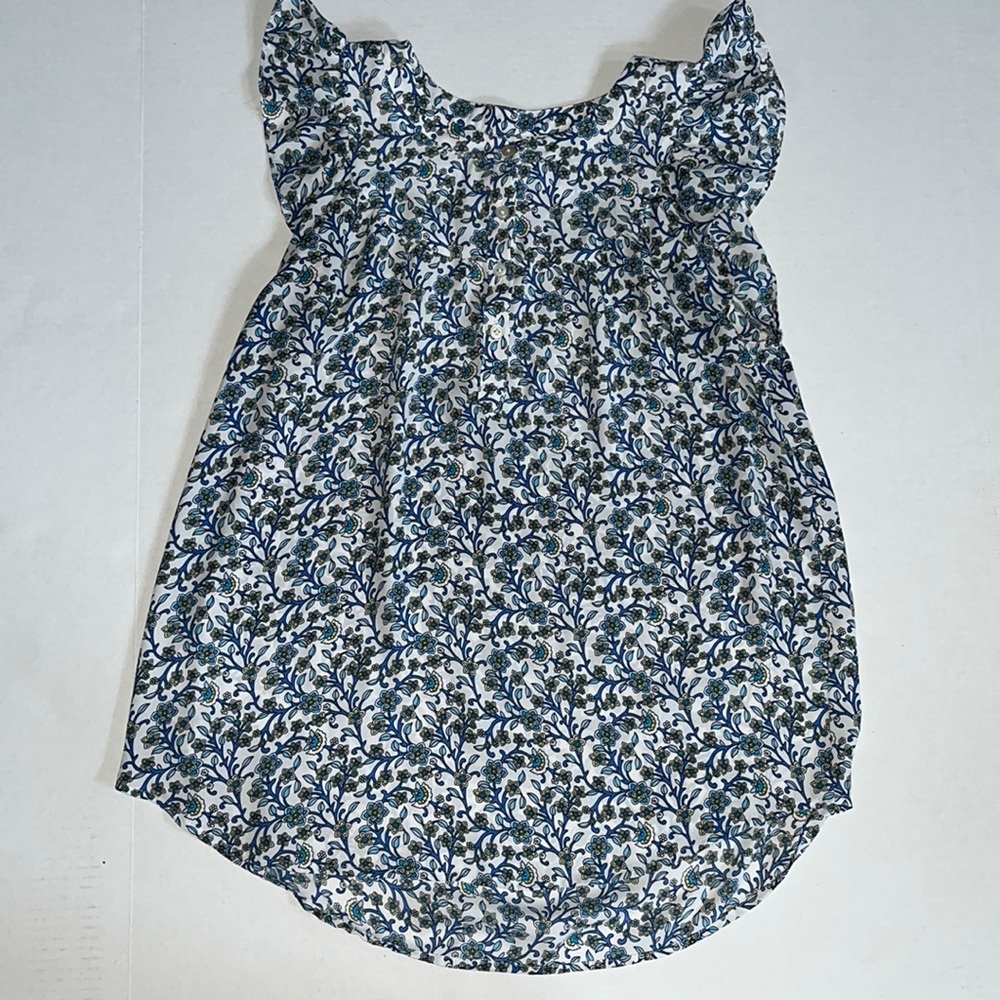 Loft Sleeveless button up Blouse